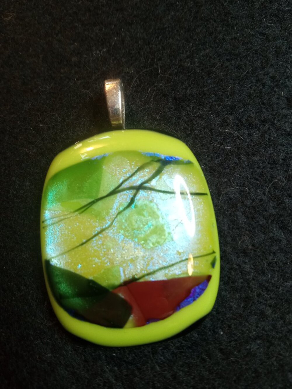 Glass pendant